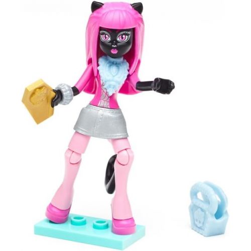 메가블럭 [아마존베스트]Mega Construx Monster High Catty Noir Stage Fright Building Set