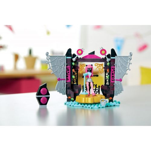 메가블럭 [아마존베스트]Mega Construx Monster High Catty Noir Stage Fright Building Set