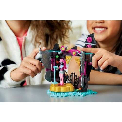 메가블럭 [아마존베스트]Mega Construx Monster High Catty Noir Stage Fright Building Set