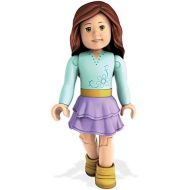 [아마존베스트]Mega Construx American Girl Series 1 -Blue Shirt & Purple Skirt Collectible Figure