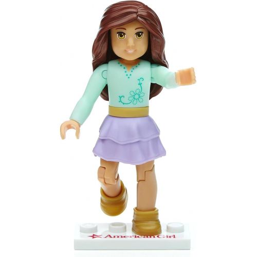 메가블럭 [아마존베스트]Mega Construx American Girl Series 1 -Blue Shirt & Purple Skirt Collectible Figure