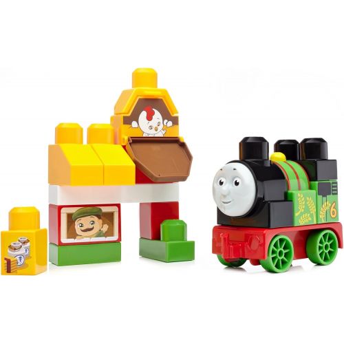 메가블럭 [아마존베스트]Mega Bloks Thomas & Friends Sights of Sodor Percy At The Farm Train Bag