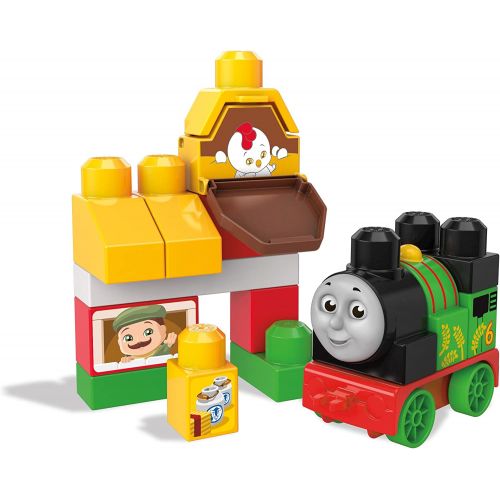 메가블럭 [아마존베스트]Mega Bloks Thomas & Friends Sights of Sodor Percy At The Farm Train Bag