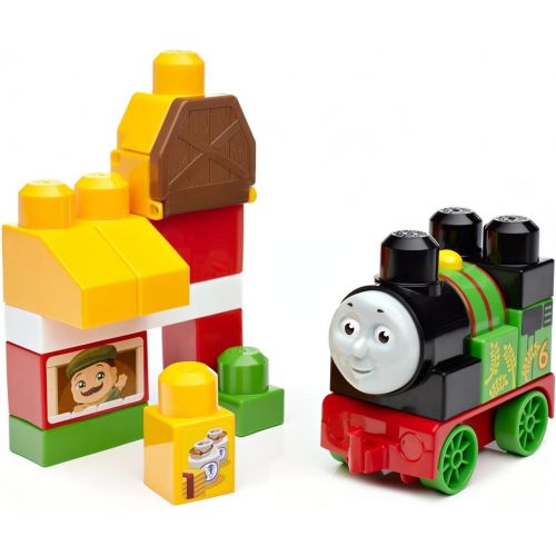 메가블럭 [아마존베스트]Mega Bloks Thomas & Friends Sights of Sodor Percy At The Farm Train Bag