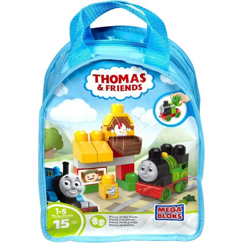메가블럭 [아마존베스트]Mega Bloks Thomas & Friends Sights of Sodor Percy At The Farm Train Bag