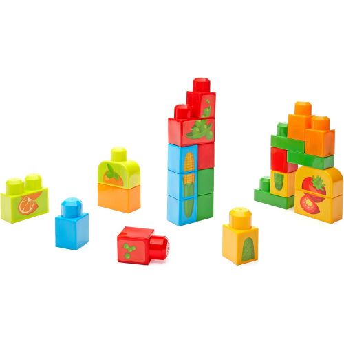 메가블럭 [아마존베스트]Mega Bloks First Builders Stacking Snacks Building Kit