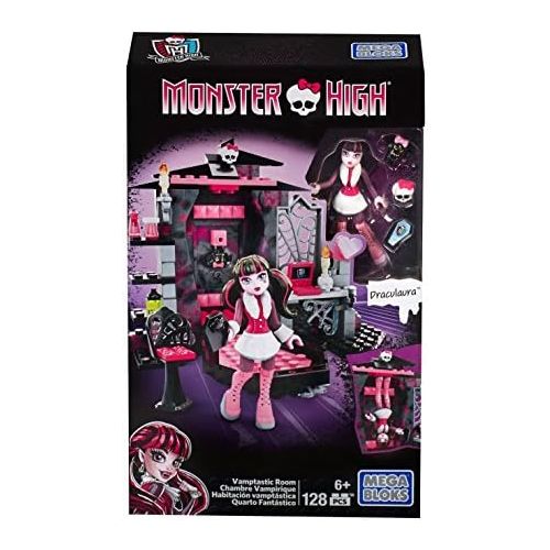 메가블럭 [아마존베스트]Mega Bloks Monster High Draculauras Vamptastic Room Building Set