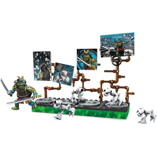 메가블럭 [아마존베스트]Mega Construx Teenage Mutant Ninja Turtles Samurai Leonardo Battle Pack