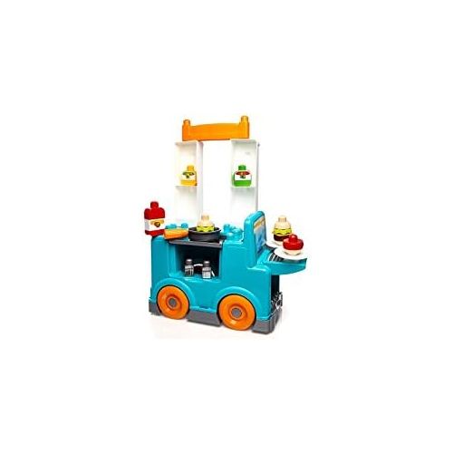 메가블럭 [아마존베스트]Mega Bloks First Builders Food Truck Kitchen Building Set