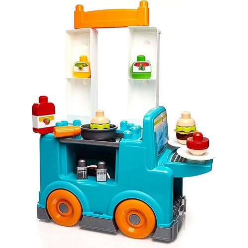 메가블럭 [아마존베스트]Mega Bloks First Builders Food Truck Kitchen Building Set