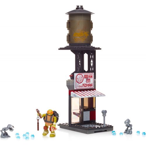 메가블럭 [아마존베스트]Mega Bloks Teenage Mutant Ninja Turtles Mikey Pizzeria Showdown Building Playset