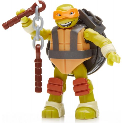 메가블럭 [아마존베스트]Mega Bloks Teenage Mutant Ninja Turtles Mikey Pizzeria Showdown Building Playset