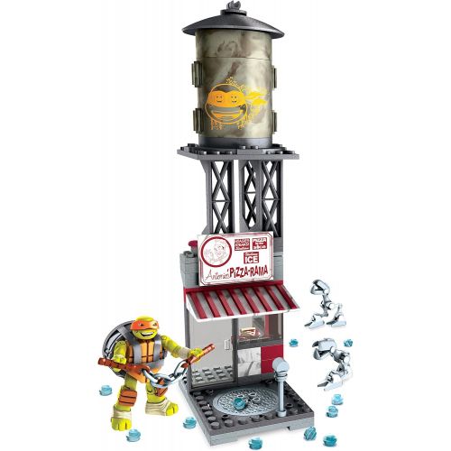 메가블럭 [아마존베스트]Mega Bloks Teenage Mutant Ninja Turtles Mikey Pizzeria Showdown Building Playset