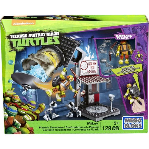 메가블럭 [아마존베스트]Mega Bloks Teenage Mutant Ninja Turtles Mikey Pizzeria Showdown Building Playset