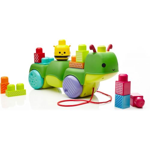 메가블럭 [아마존베스트]Mega Bloks First Builders Move n Groove Discoveries Caterpillar Building Set