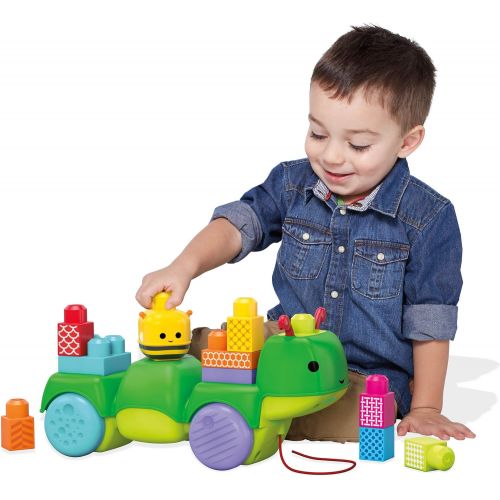 메가블럭 [아마존베스트]Mega Bloks First Builders Move n Groove Discoveries Caterpillar Building Set