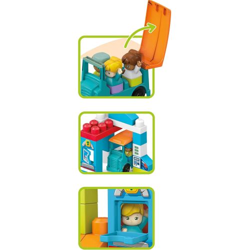 메가블럭 [아마존베스트]Mega Bloks Block Buddies Main Street Friends Playset