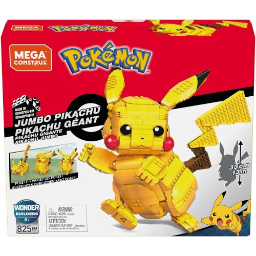  Mega Construx Pokemon Jumbo Pikachu