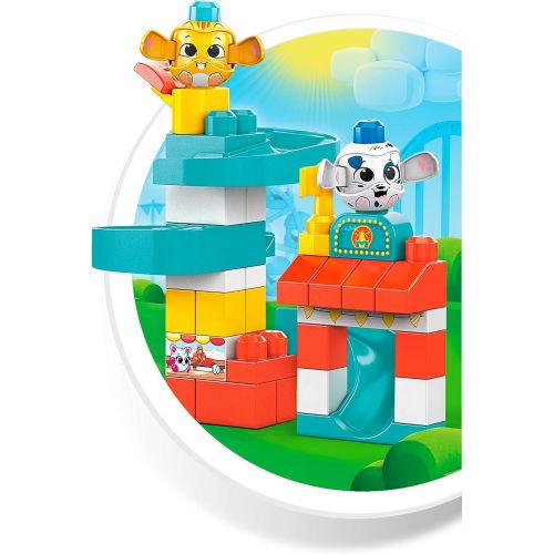  Mega Bloks First Builders Peek A Blocks Amusement Park