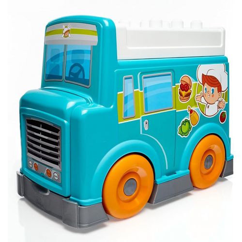 메가블럭 Mega Bloks First Builders Food Truck Kitchen Building Set