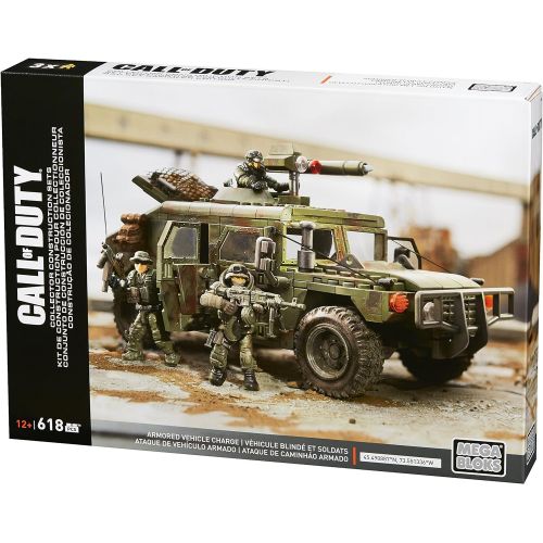 메가블럭 Mega Bloks Mega Construx Call of Duty Armored Vehicle Charge Building Set