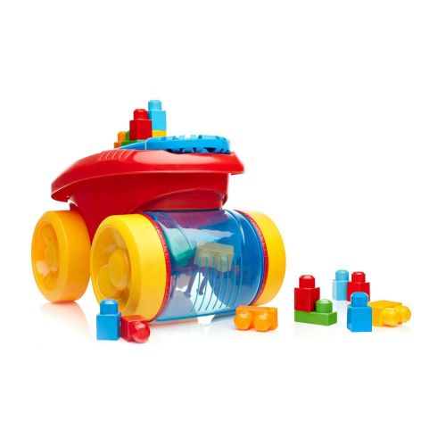 메가블럭 Mega Bloks First Builders Block Scooping Wagon (Blue)