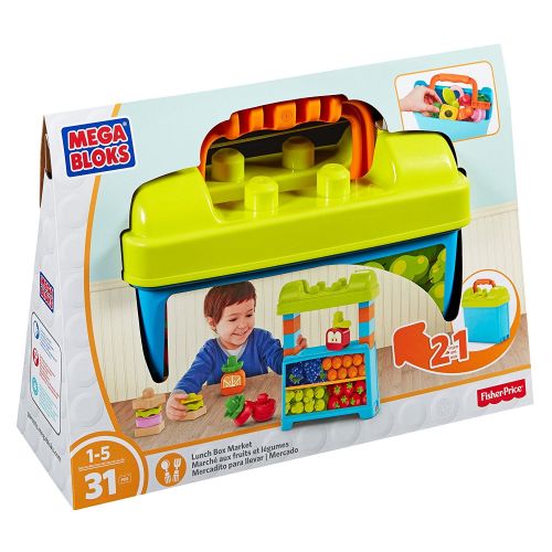 메가블럭 Mega Bloks Lunch Box Market