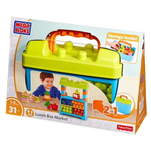 메가블럭 Mega Bloks Lunch Box Market