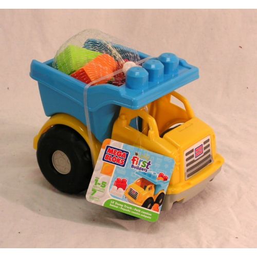 메가블럭 Mega Bloks SET OF 3 First Builder Vehicles (Lil Dump Truck, Lil Tractor & Lil School Bus)