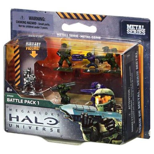 메가블럭 Halo Metal Series Battle Pack 1 Set Mega Bloks 97034