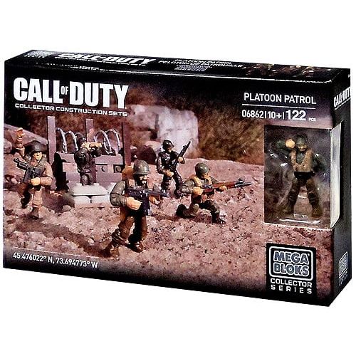 메가블럭 Call of Duty Platoon Patrol Set Mega Bloks 06862