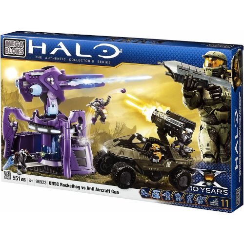 메가블럭 Mega Bloks Halo UNSC Rockethog vs Anti Aircraft Gun Playset
