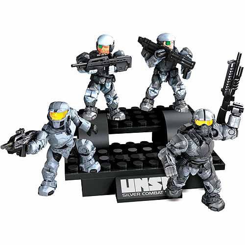 메가블럭 Mega Bloks Halo UNSC Silver Combat Unit Playset