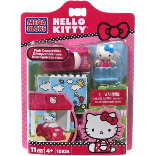 메가블럭 Mega Bloks Hello Kitty Blister Packs Pink Convertible Set #10924
