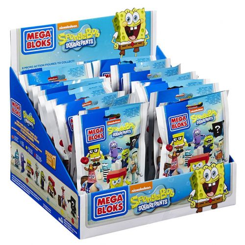 메가블럭 Mega Bloks Spongebob Squarepants Series 1 Mystery Box