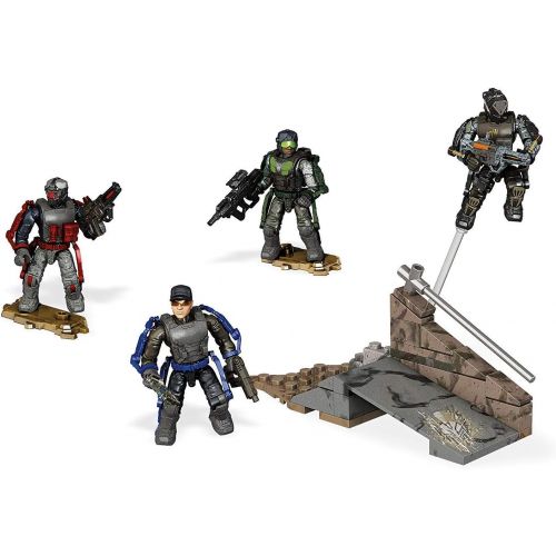 메가블럭 [아마존베스트]Mega Bloks DPB54 Call of Duty Advanced Soldiers Action Figures (4-Piece Set)