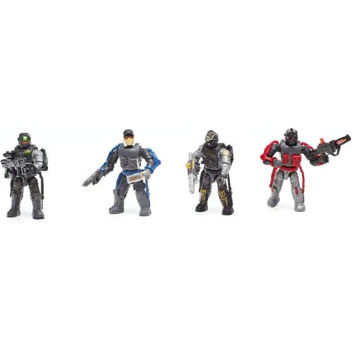 메가블럭 [아마존베스트]Mega Bloks DPB54 Call of Duty Advanced Soldiers Action Figures (4-Piece Set)