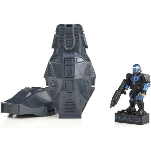 메가블럭 [아마존베스트]Mega Bloks Halo Metallic Blue ODST Toy Figure