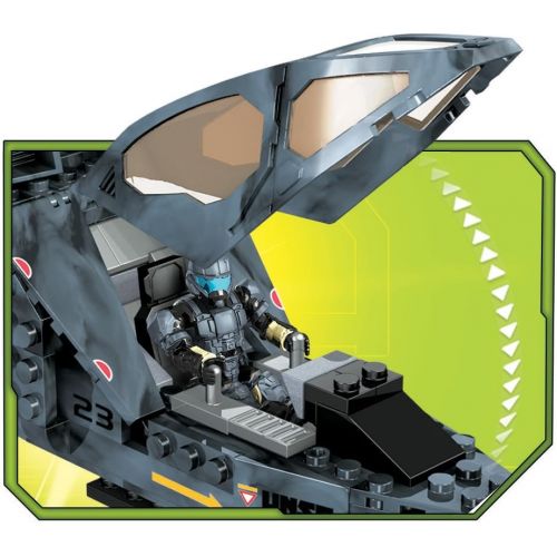 메가블럭 [아마존베스트]Mega Bloks Halo Flood Hunters UNSC Falcon