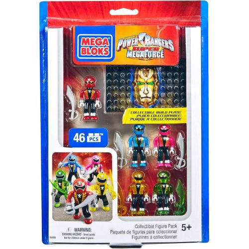 메가블럭 [아마존베스트]Mega Bloks Power Rangers Collectible Figure Pack