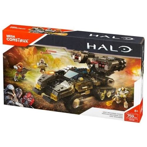 메가블럭 [아마존베스트]Mega Construx Halo UNSC Wolverine Charge