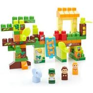 [아마존베스트]Mega Bloks Jungle Fun Tub 88 Pieces