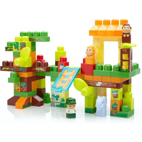 메가블럭 [아마존베스트]Mega Bloks Jungle Fun Tub 88 Pieces