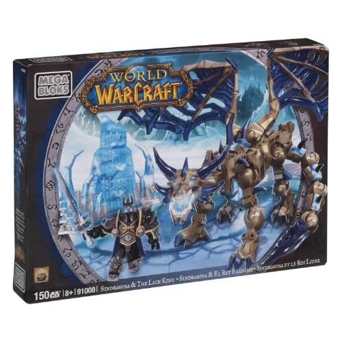 메가블럭 [아마존베스트]Mega Bloks World of Warcraft Sindragosa & The Lich King