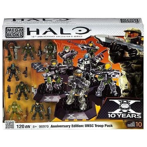 메가블럭 [아마존베스트]Halo Mega Bloks Set #96970 Anniversary Edition UNSC Troop Pack by Mega Brands