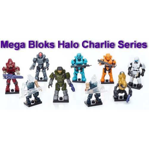 메가블럭 [아마존베스트]Mega Bloks Halo (3 Packs) Charlie Series Mini Figure Blind Bags (Total of 3 Packs)