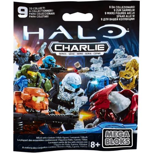 메가블럭 [아마존베스트]Mega Bloks Halo (3 Packs) Charlie Series Mini Figure Blind Bags (Total of 3 Packs)