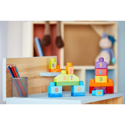 메가블럭 [아마존베스트]Mega Bloks 1-2-3 Count! Bag - Packaging Colors May Vary