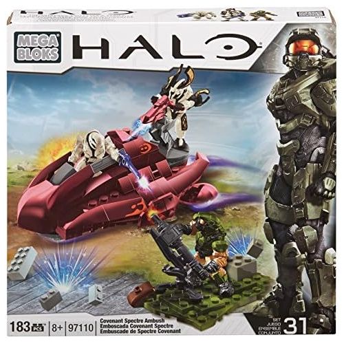 메가블럭 [아마존베스트]Mega Bloks Halo Covenant Spectre Ambush