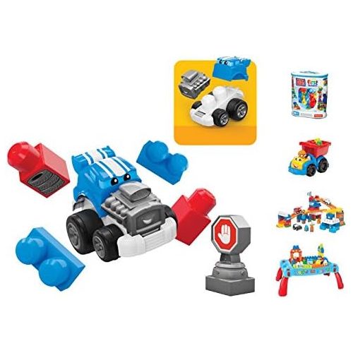 메가블럭 [아마존베스트]Mega Bloks First Builders Speedy Sam Building Kit